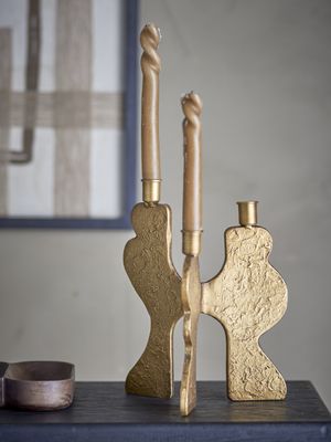 Lux Ljushållare Guld Metall H27.5cm Bloomingville