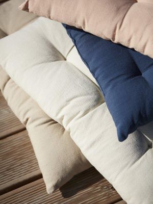 Svanefors Louie Stolsdyna 2-pack Korall 40x40 cm