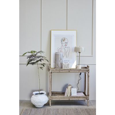 Lene Bjerre Norah Konsolbord Natur Rotting H79 cm