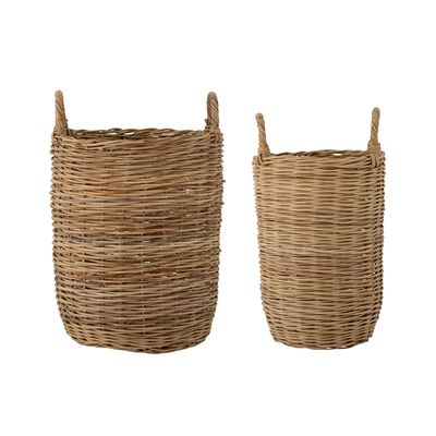 Korg Natur Rotting Sede Set om 2 | Bloomingville