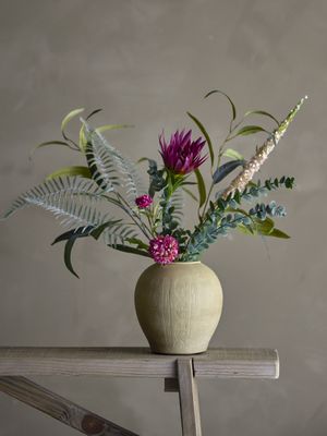 Crown Bukett Röd Polyeten Ø30cm Bloomingville