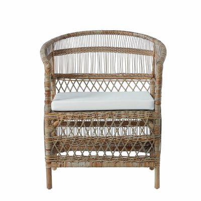 Lene Bjerre Norah Stol Natur Rotting H80 cm