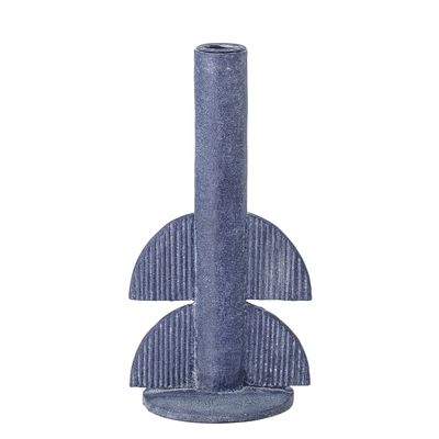 Ljusstake Blå Polyresin Bess | Bloomingville