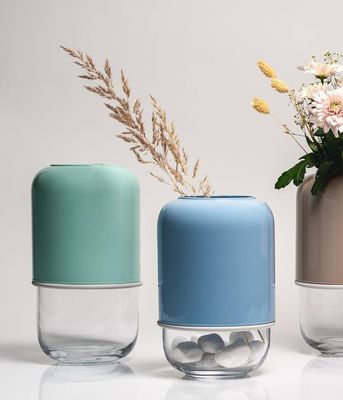 Muurla Capsule Vas Klar/Mintgrön
