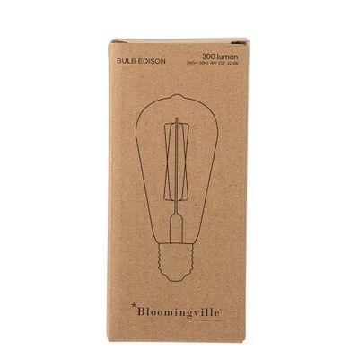 LED-lampa Klar Glas Edison | Bloomingville