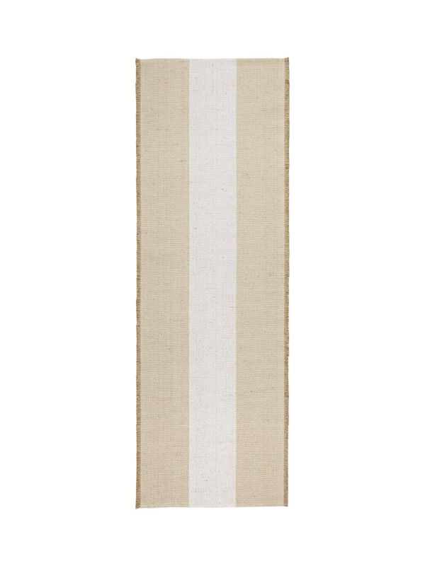 Turid Löpare Off White 48x150cm | Svanefors