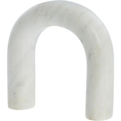 Lene Bjerre Ellia Dekoration Vit Marmor H25.5 cm