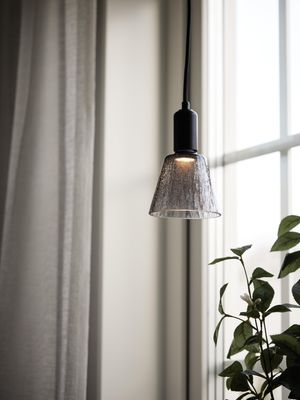PR Home Tilda Fönsterlampa E27, svart/smoky