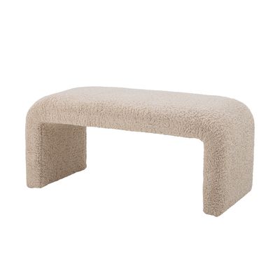 Bänk Natur Polyester Bobbie | Bloomingville