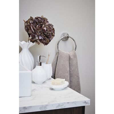 Lene Bjerre Susille Vas Ø13.5X25 cm. Vit