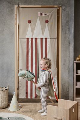 Leksak Lera / Röd Bomullscanvas. Furuträ OYOY MINI