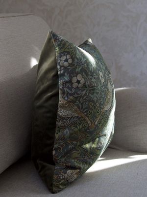 Vilja Kuddfodral Grön 45x45cm | Svanefors
