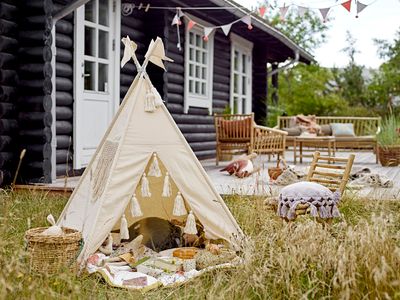 Fåtölj Natur Bambu Sole | Bloomingville