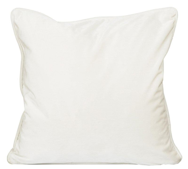 Elise Kuddfodral Vit 45x45cm | Svanefors
