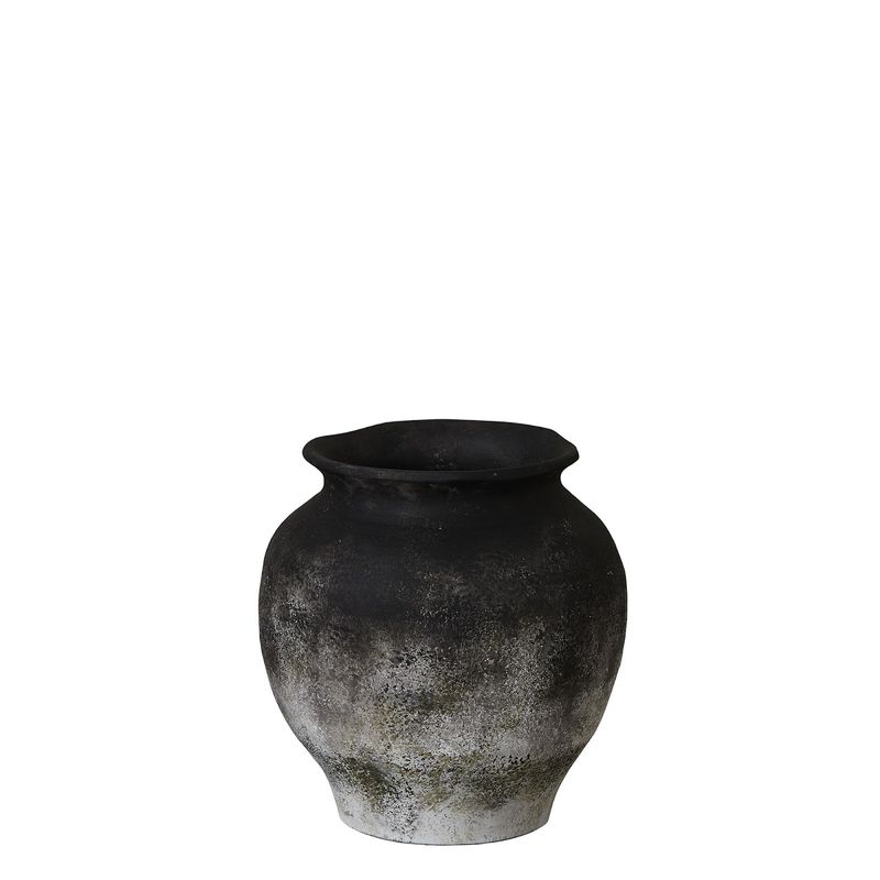 Anna Blomkruka Svart Keramik H26.5 cm Lene Bjerre