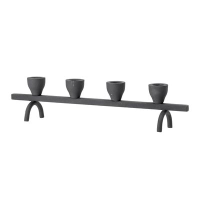 Ljusstake Svart Metall Jerome | Bloomingville