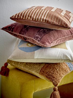 Cowes Kudde Brun Cotton OEKO-TEX® L40cm Bloomingville