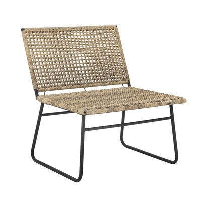 Vallone Loungefåtölj Natur Polyrattan H79cm Bloomingville