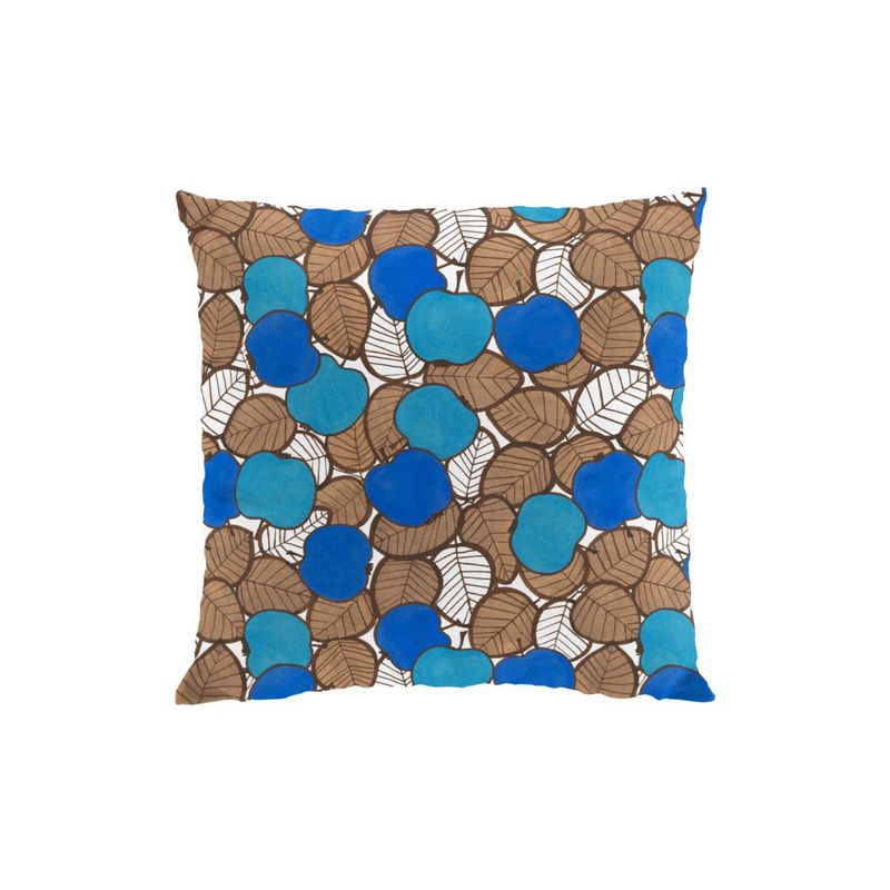 Päppel blå/brun kuddfodral Arvidssons Textil