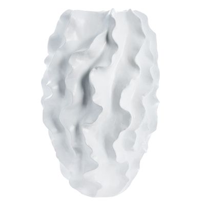 Sannia Vas Vit Keramik H48 cm Lene Bjerre