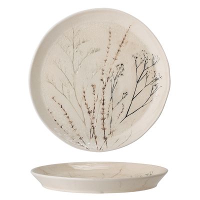 Tallrik Natur Stengods Bea | Bloomingville