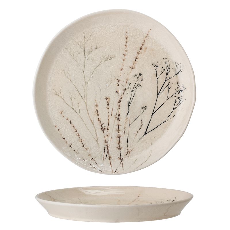 Tallrik Natur Stengods Bea | Bloomingville