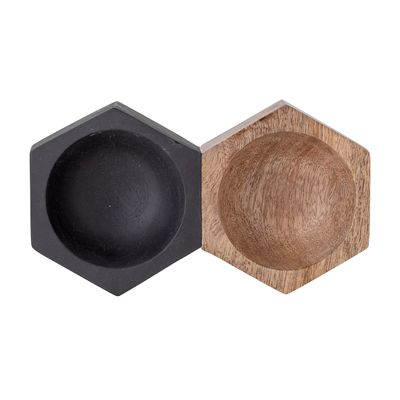 Salt- och pepparburk Natur Mango (träd) Frelle Set | Bloomingville