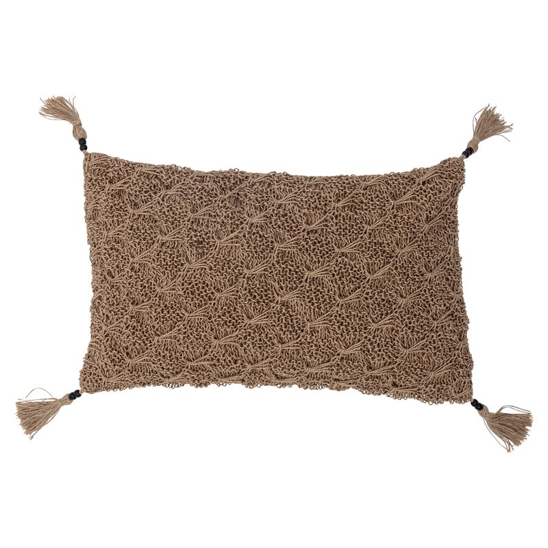 Kudde Brun Bomull Lione | Bloomingville