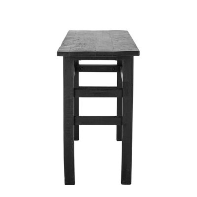 Konsolbord Svart Återvunnet trä Riber | Bloomingville