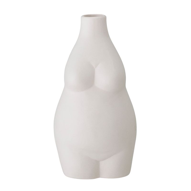 Vas Vit Stengods Elora | Bloomingville