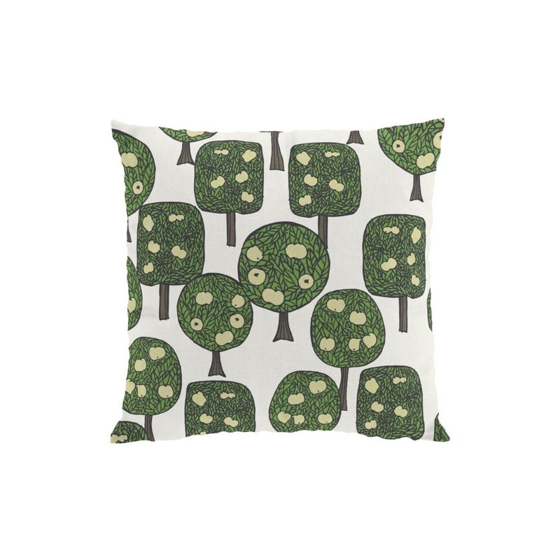 Äppelskogen ljusgrön kuddfodral Arvidssons Textil