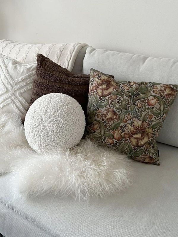 Theo Kuddfodral Beige 45x45cm | Svanefors