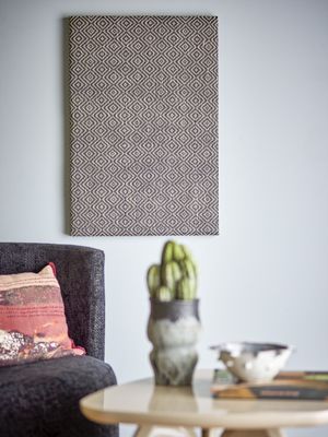 Bloomingville Rivalta Anslagstavla, Svart, Mdf L48xH71xW4 cm