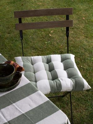 Svanefors Louise Stolsdyna Mossa 40x40 cm