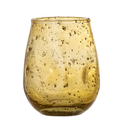 Värmeljushållare Brun Glas Henrike | Bloomingville