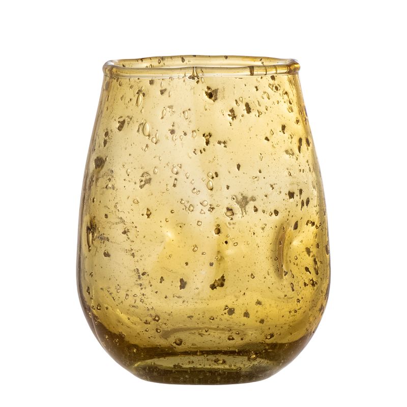 Värmeljushållare Brun Glas Henrike | Bloomingville