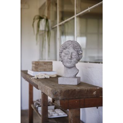 Lene Bjerre Sielle Dekoration Grå Polyresin H31 cm