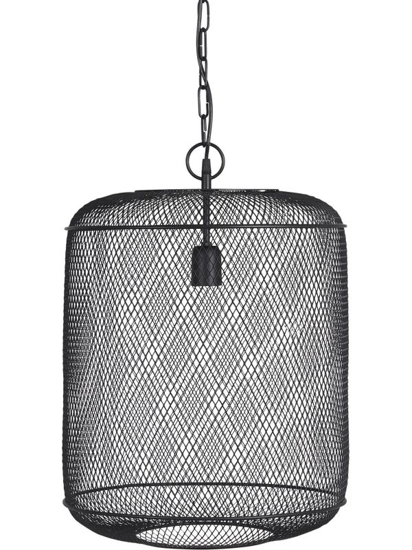 Grid Taklampa Svart 40cm PR Home