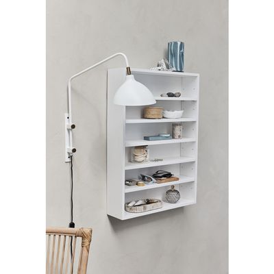 Lene Bjerre Sofinna Vägglampa Vit Aluminium