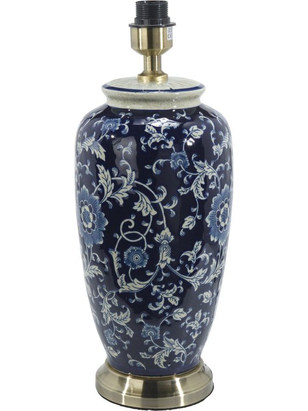 Li Jing Lampfot Mörkblå 49cm | PR Home