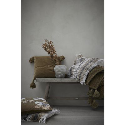 Lene Bjerre Marinella Vas Silvergrå Glas H19.5 cm