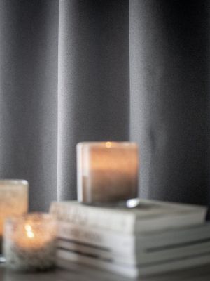 Svanefors Jane Gardin 2-pack Grå 140x270 cm