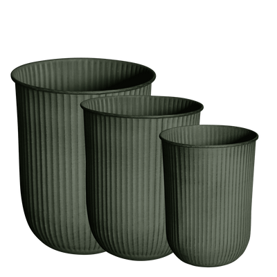 DBKD Out Stripe Pot 3-set Grön