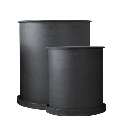DBKD Plant Pot large 2-set Svart