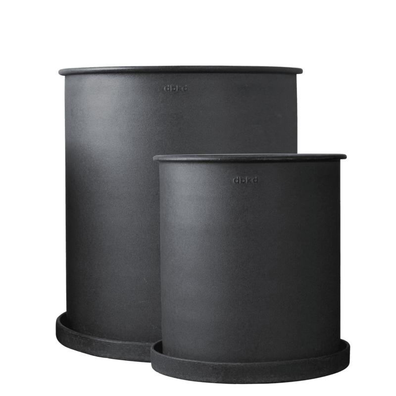 DBKD Plant Pot large 2-set Svart