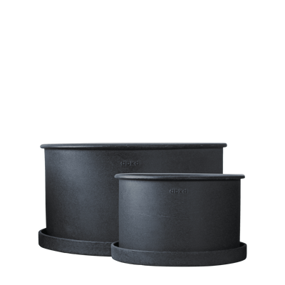 DBKD Plant Bowl 2-set Svart