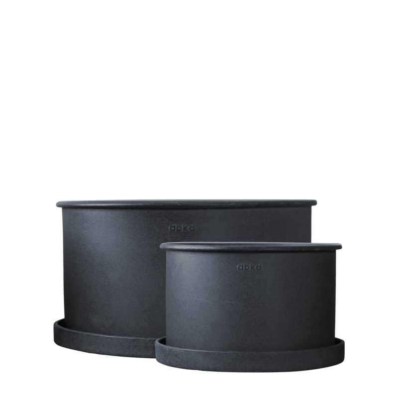 DBKD Plant Bowl 2-set Svart