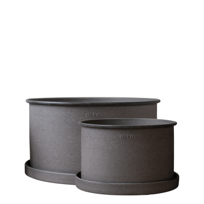 DBKD Plant Bowl 2-set Brun