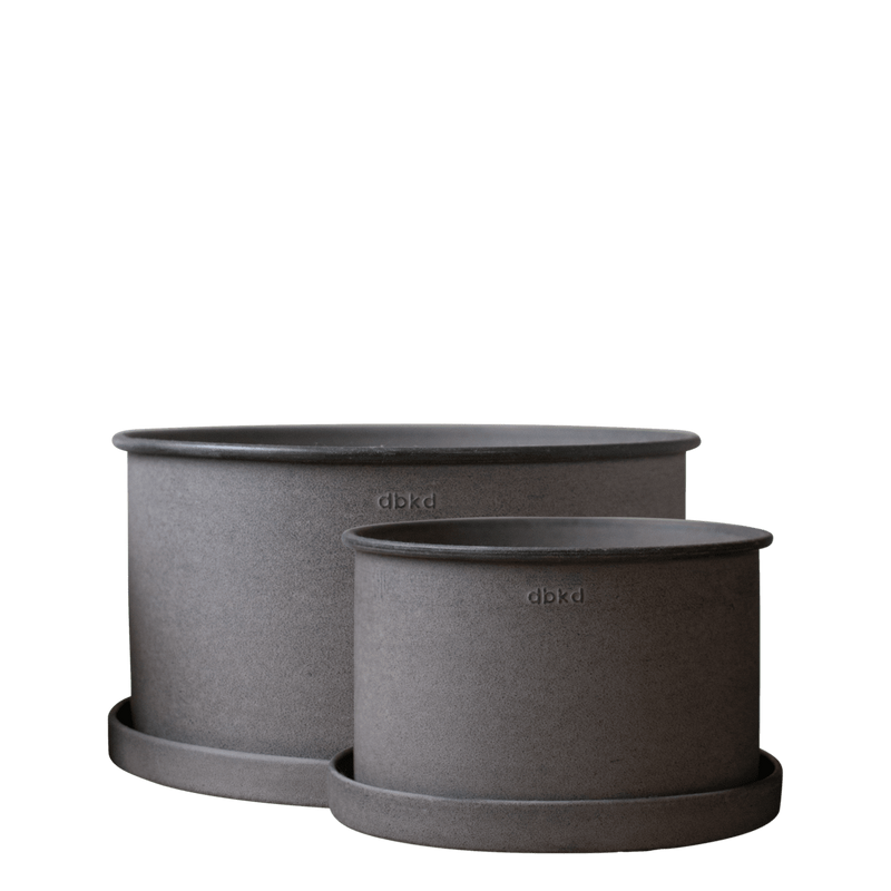 DBKD Plant Bowl 2-set Brun