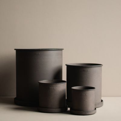 DBKD Plant Pot large 2-set Brun